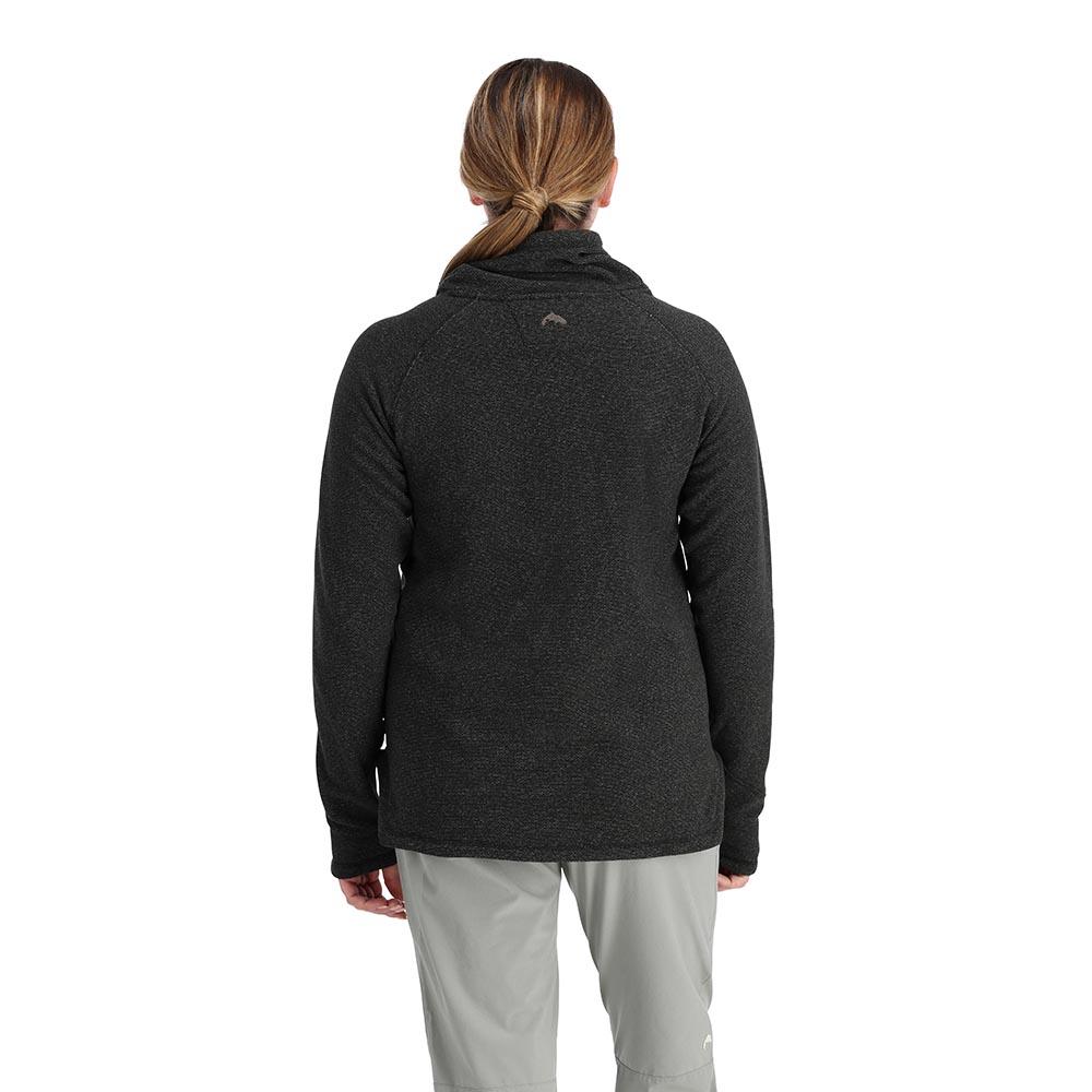 Simms Rivershed Sweater Women's in Black Heather